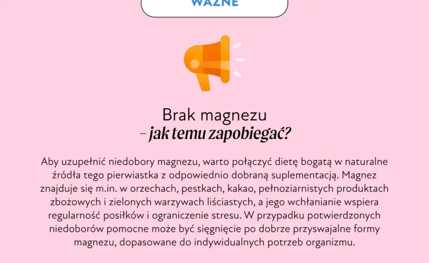 Niedobór magnezu - objawy, przyczyny i jak go uzupełnić?