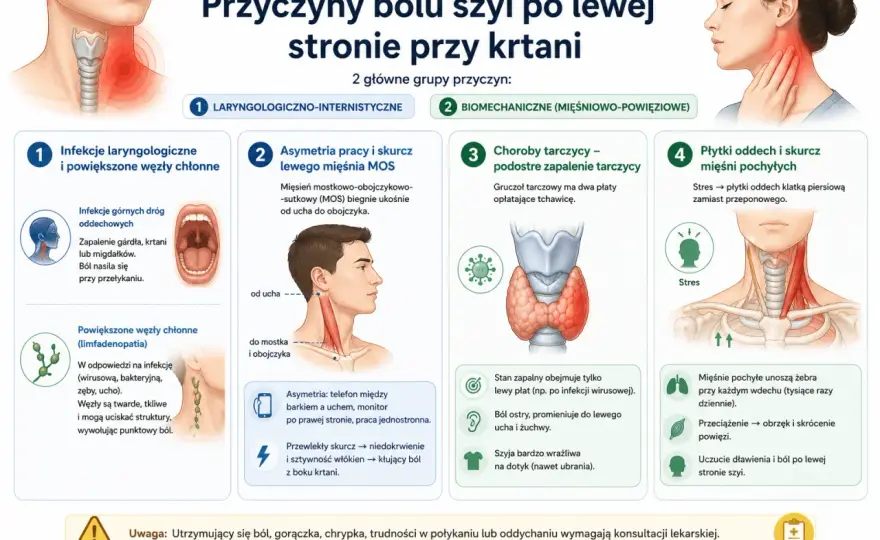 Ból szyi - kiedy to tylko napięcie, a kiedy alarm?
