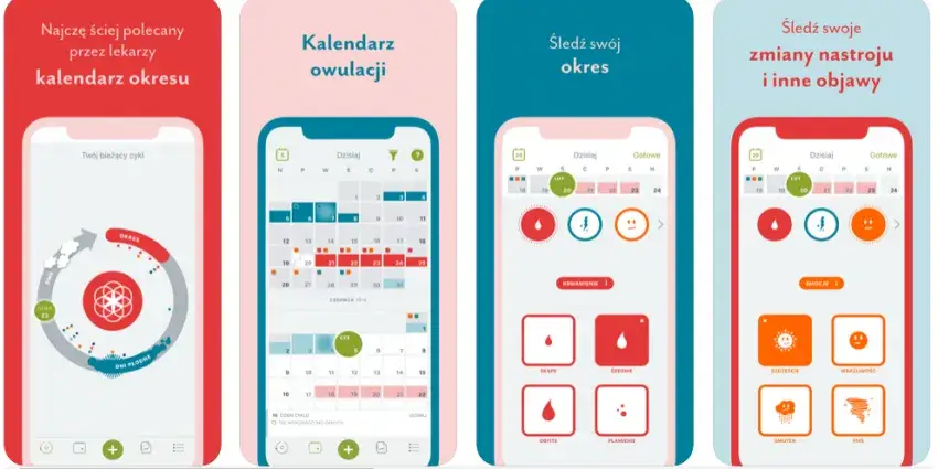 Aplikacja do śledzenia cyklu menstruacyjnego na smartfonie