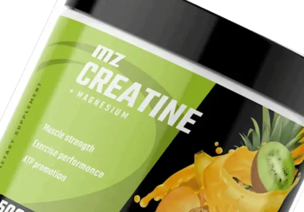 Suplement diety MZ CREATINE + MAGNESIUM. Wspiera siłę mięśni, wydajność ćwiczeń i produkcję ATP. Dowiedz się, kreatyna co to jest i jak działa!